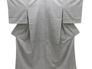 未使用品　本塩沢単衣着物